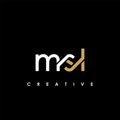 Obraz premium MSL Letter Initial Logo Design Template Vector Illustration