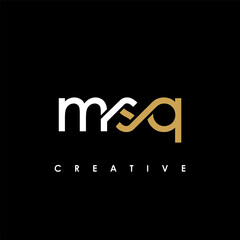 MSQ Letter Initial Logo Design Template Vector Illustration