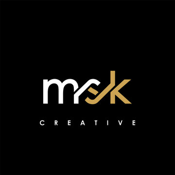 MSK Letter Initial Logo Design Template Vector Illustration