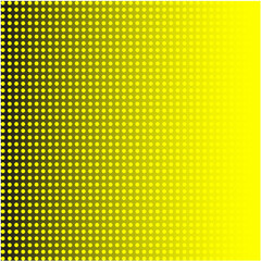 
Abstraction, yellow polka dots on a background combining dark and light colors, abstract gradient, background for banner, wallpaper, brochure, landing page, poster or book.