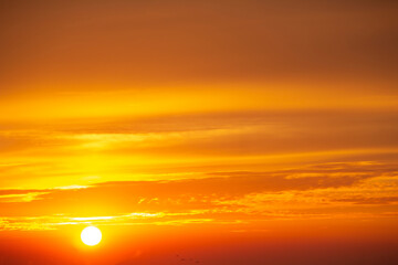 Himmel Sonnenuntergang