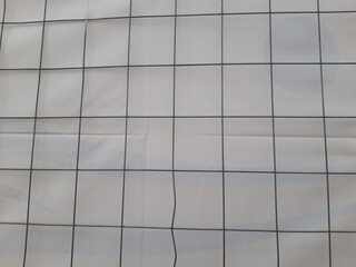 Wire mesh and banner texture