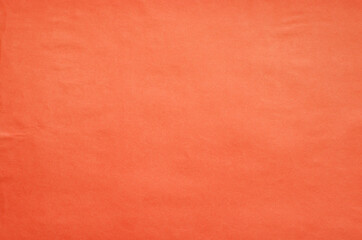 Orange paper close up. Background and texture