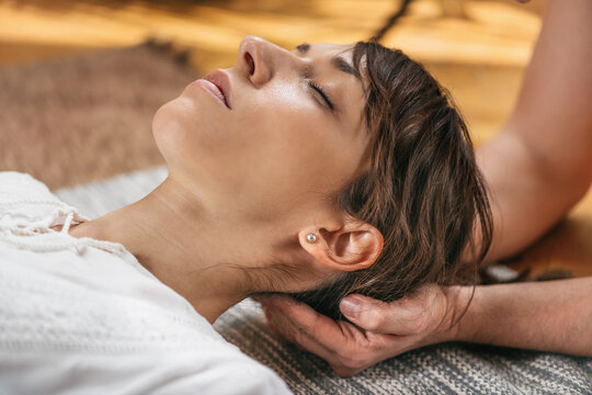 Traditional Thai Passive Neck Stretching Massage