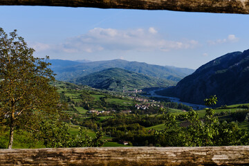 Foto scattata nel piccolo paese di Vendersi in Val Borbera (AL).