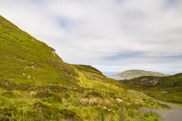 Panorama irlandese, contea di Donegal