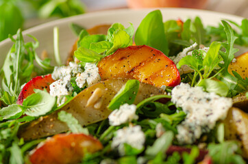 Grilled fruit salad