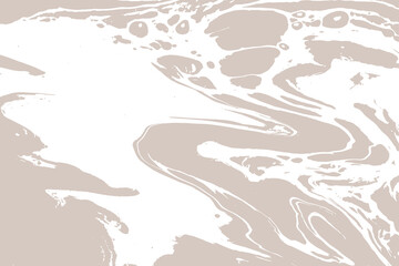 Beige light artwork marble texture. Vector illustration.
