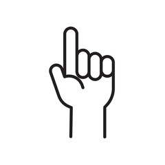 Hand icon. Cartoon hand wearing gloves to prevent virus The concept of hand washing kills bacteria