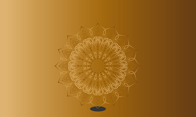 Luxury Background Design With Mandala