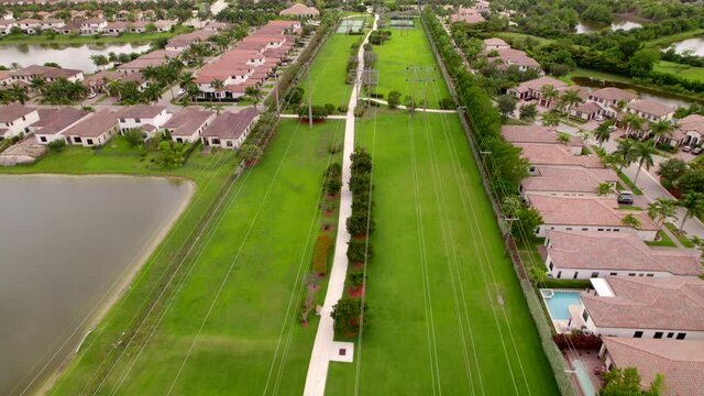 Cooper City Florida FPL ROW electric power lines