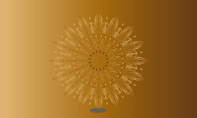 Luxury Background Design With Mandala