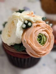 Flower Cup Cake