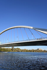 Obraz premium Barqueta Bridge, Sevilla, Spain, Europe 