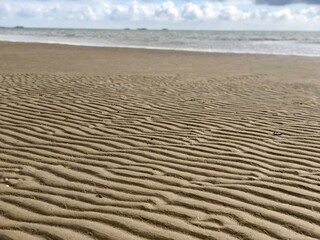 waves on the beach