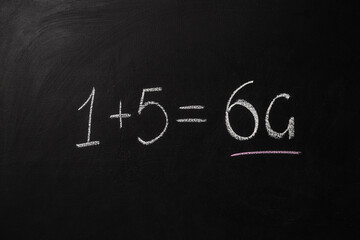 6G new wireless wifi internet connection hyperlink communication background