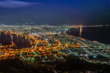 Obraz premium 北海道 函館山 夜景 函館山夜景 函館夜景