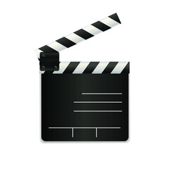 Fototapeta premium movie clapper board