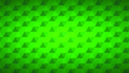 green hexagon background
