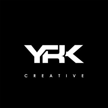 YRK Letter Initial Logo Design Template Vector Illustration