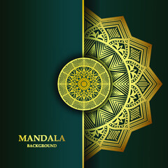 Mandala luxury background design