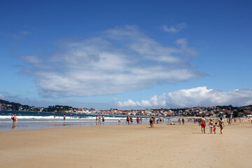 vacaciones en la playa de Vigo