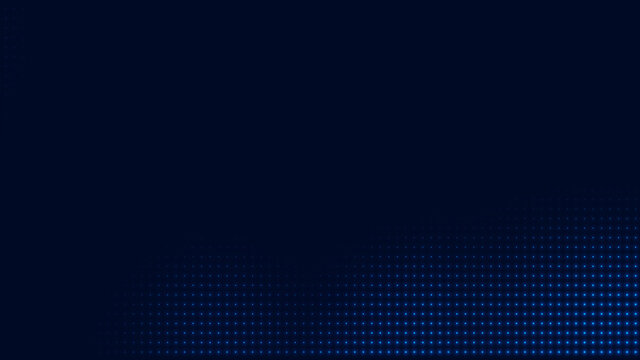 Dot blue pattern screen led light gradient texture background. Abstract technology big data digital background. 3d rendering. © Papapig