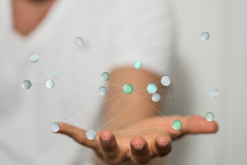 organization chart team concept networking