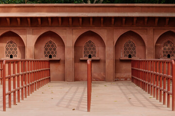 Ticket counter room Red Fort (Lal Qila) Delhi - World Heritage Site. Delhi, India