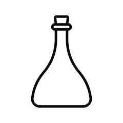 potion bottle icon. magic Bottle potion sign. vector illustration