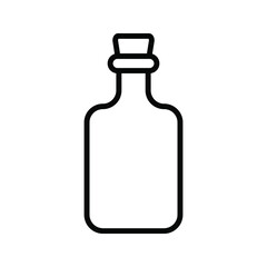 potion bottle icon. magic Bottle potion sign. vector illustration