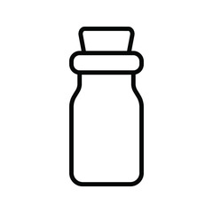 potion bottle icon. magic Bottle potion sign. vector illustration