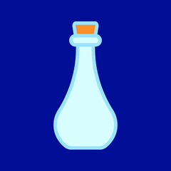 potion bottle icon. magic Bottle potion sign. vector illustration