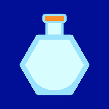 potion bottle icon. magic Bottle potion sign. vector illustration