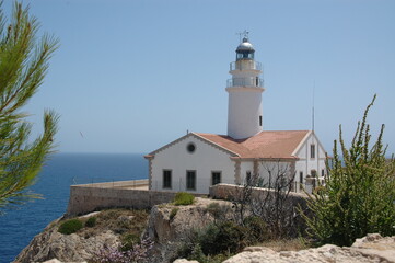 Fototapeta na wymiar Faro de Capdepera; Mallorca; Balearic Islands