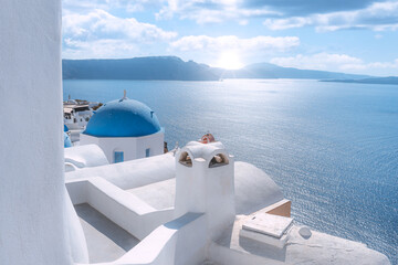 Obraz premium Santorini - Greece