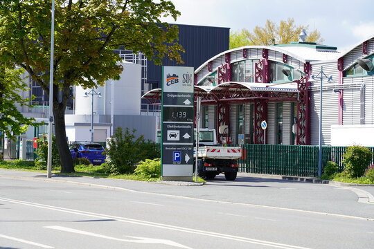 S&Uuml;C CEB Erdgastankstelle und Elektrotankstelle in Coburg am 19.05.2021