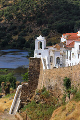 View of Mertola Town in Alentejo, Portugal