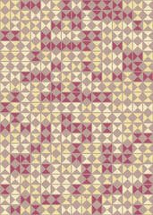 Abstract Geometric Pattern generative computational art illustration