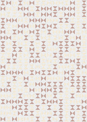 Abstract Geometric Pattern generative computational art illustration