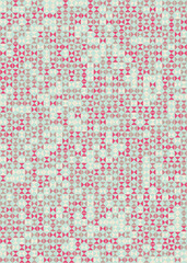 Abstract Geometric Pattern generative computational art illustration