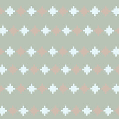 Ornamental pattern with retro colors. Used for fabric, textile, for wallpaper, web, page.	