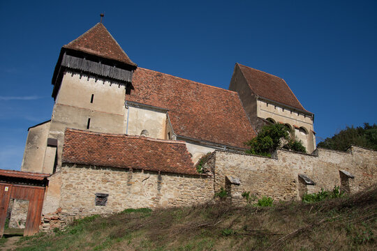 Copsa Mare Fortified Church,, Romania, Transylvania, September 2020