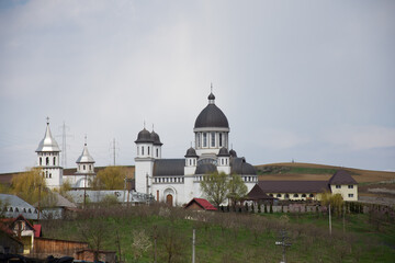 Fototapeta na wymiar Dumbrava Monastery, Alba, ROMANIA, 2021, 