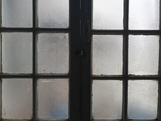 old metal window