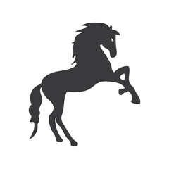 horse silhouette emblem