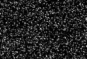 Uneven black and white texture vector. Distressed overlay texture. Grunge background. Abstract textured effect. Vector Illustration. Black isolated on white background. EPS10.