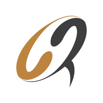 Initial hq letter logo vector template design. Linked letter qh logo design.