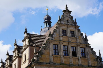 Obraz premium Historischer Schulbau in Coburg (Casmirianum)