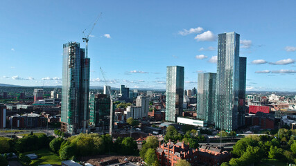 Fototapeta na wymiar City of Manchester, England